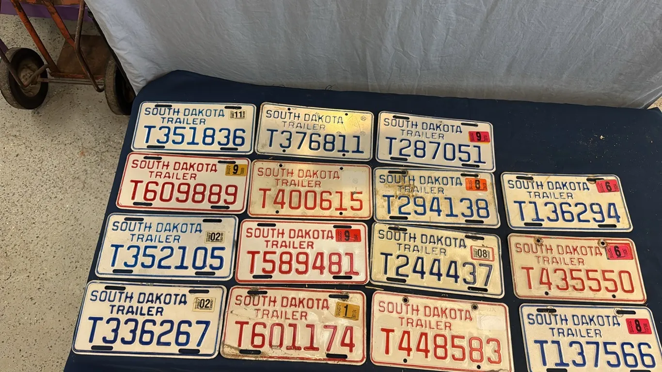 License plates