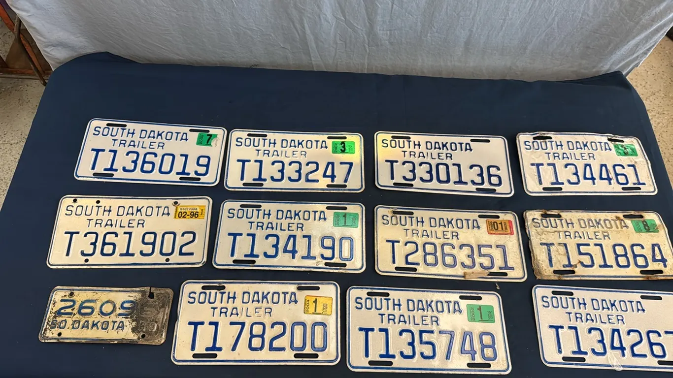 License plates