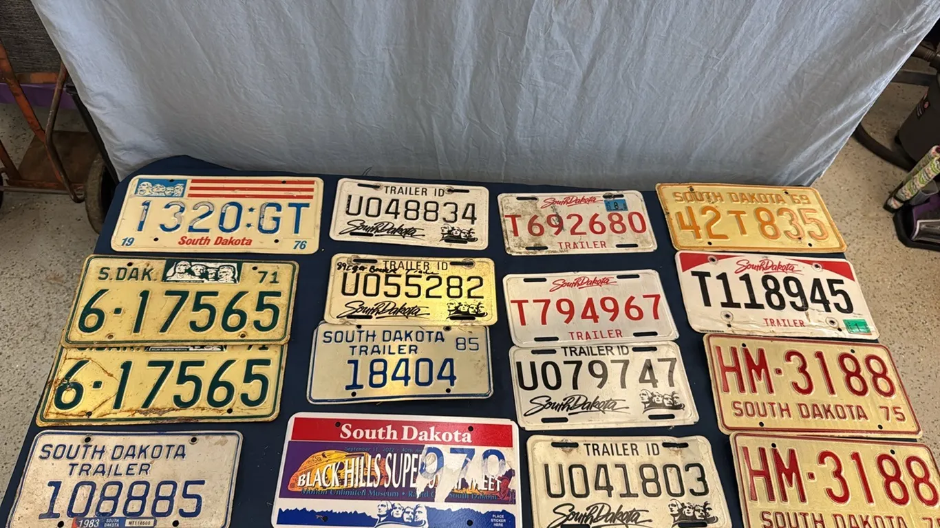 License plates