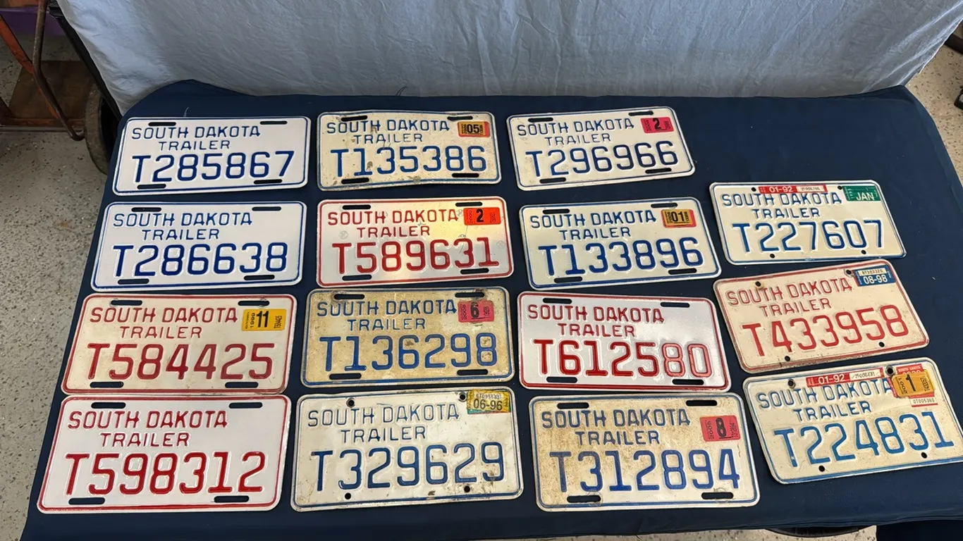 License plates