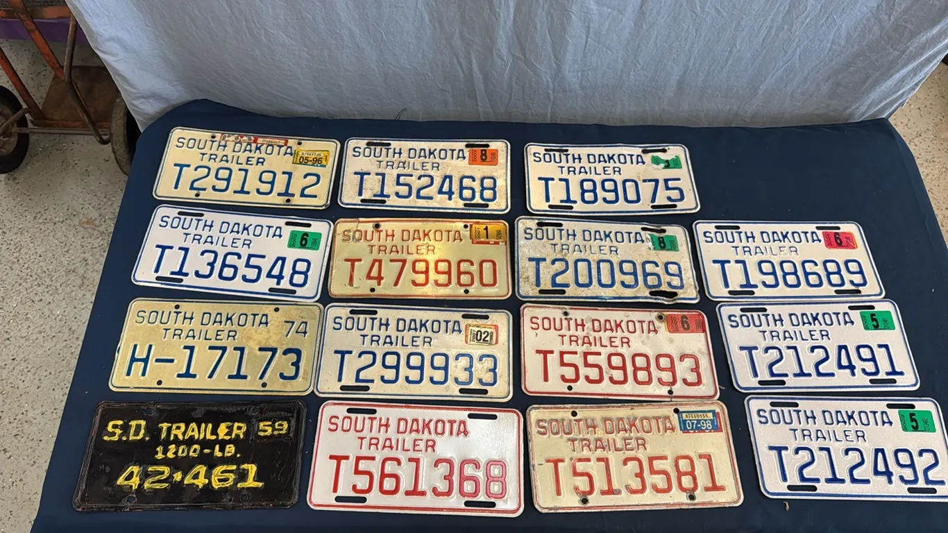 License plates