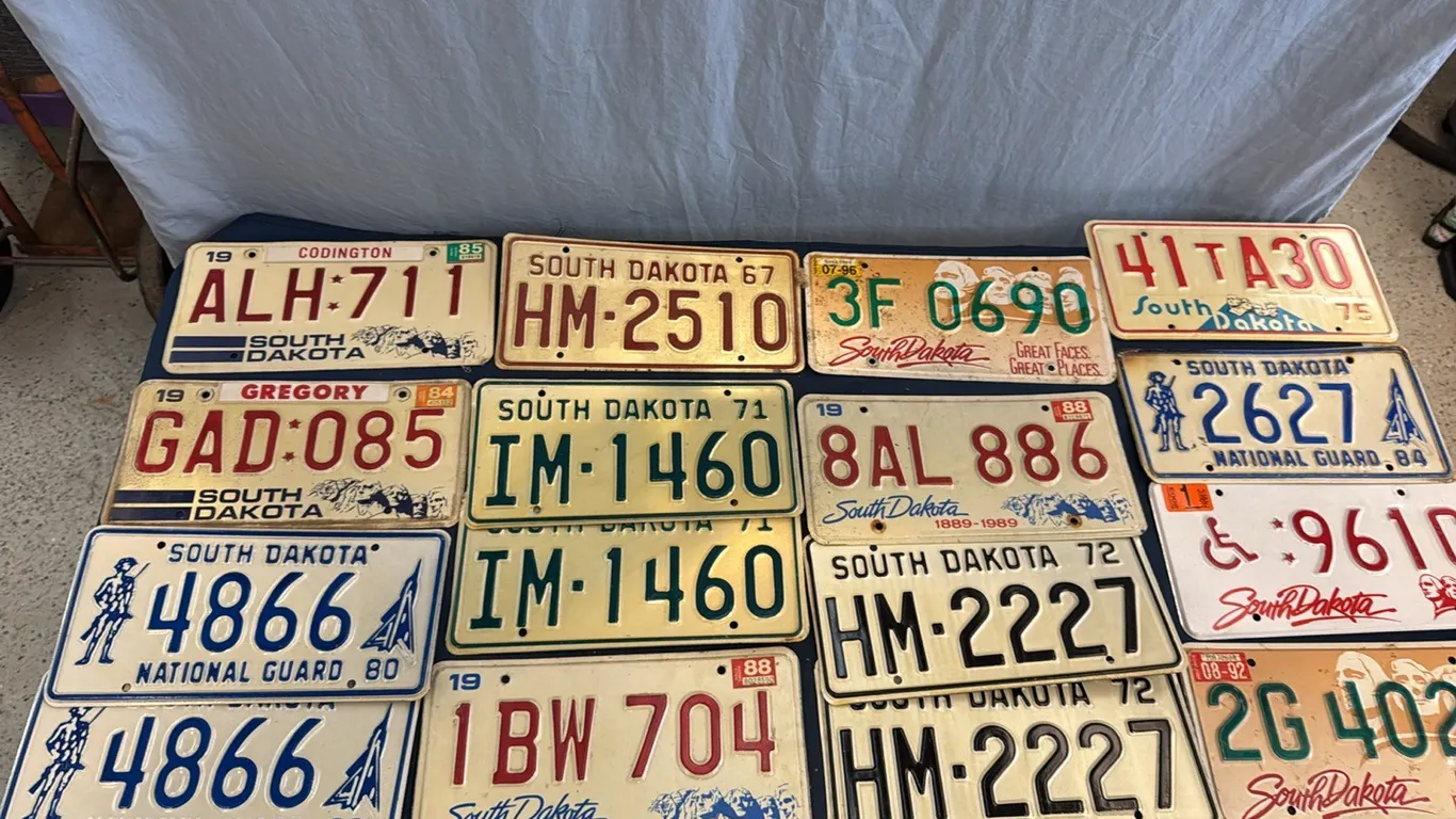 License plates
