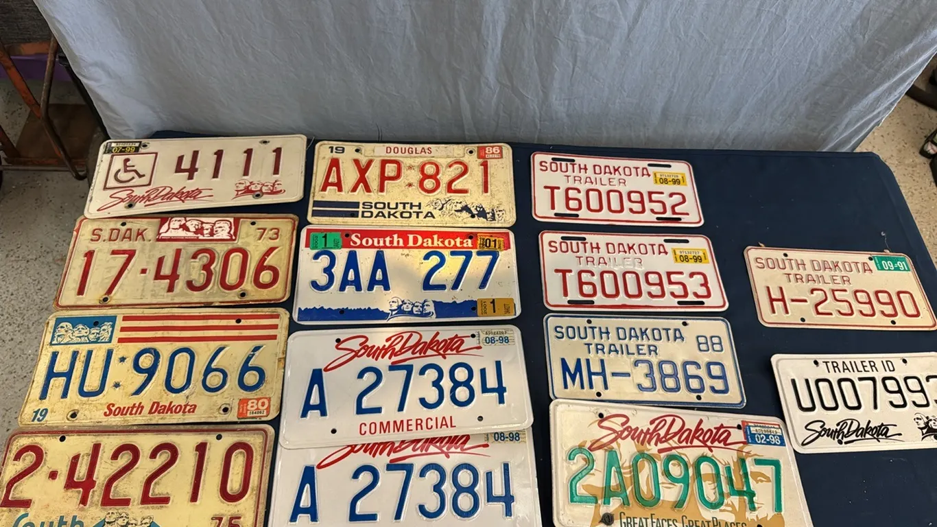 License plates