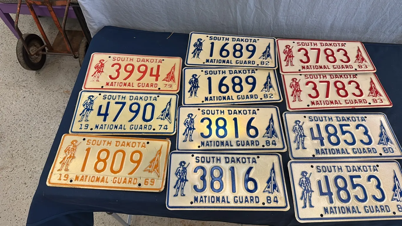 License plstes