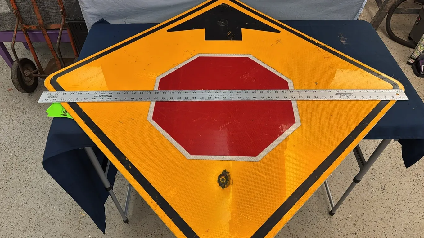 Stop Ahead sign