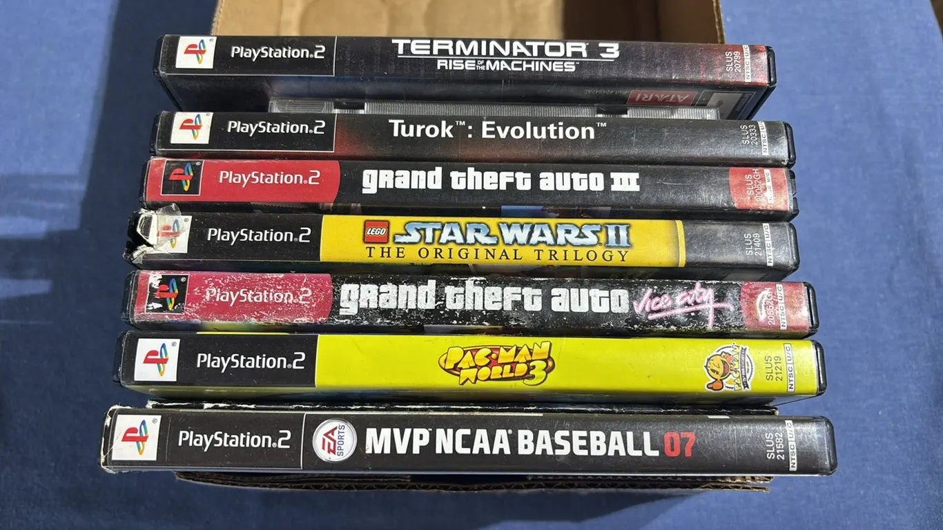 Playstation 2 video games