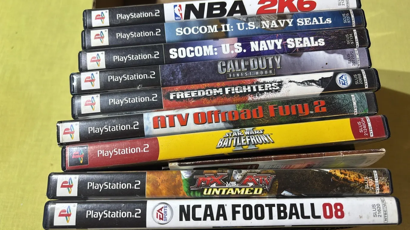 Playstation 2 video games
