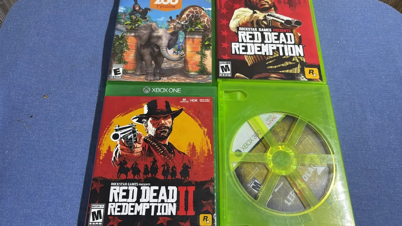 Xbox one and 360 games