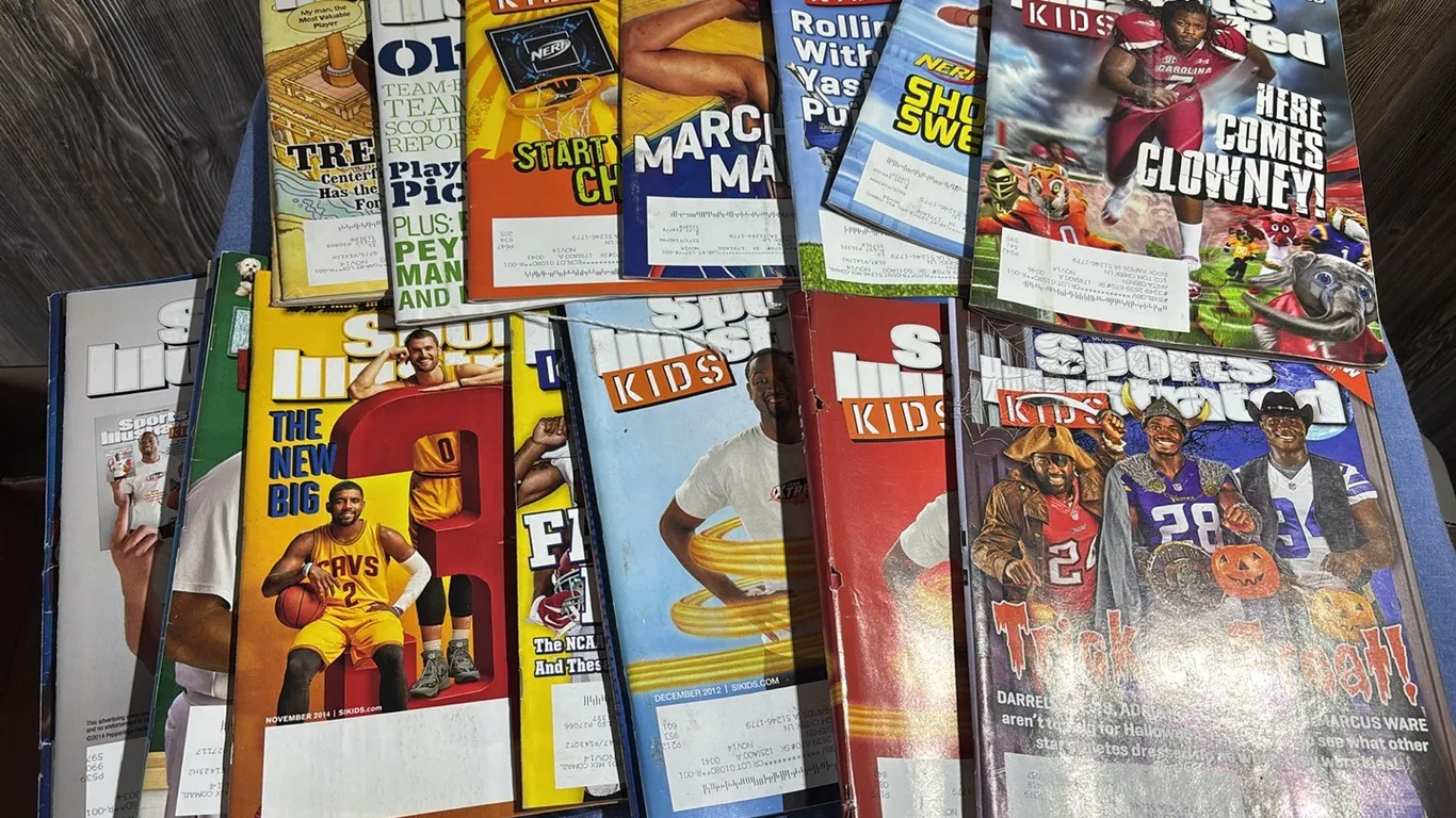 Sports Illustrated magazines