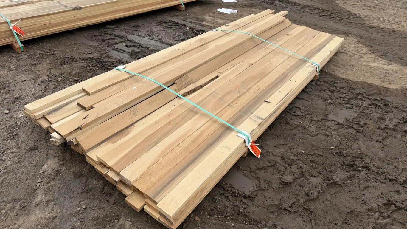 (43) 1 x 4 Poplar Boards of Assorted Lengths