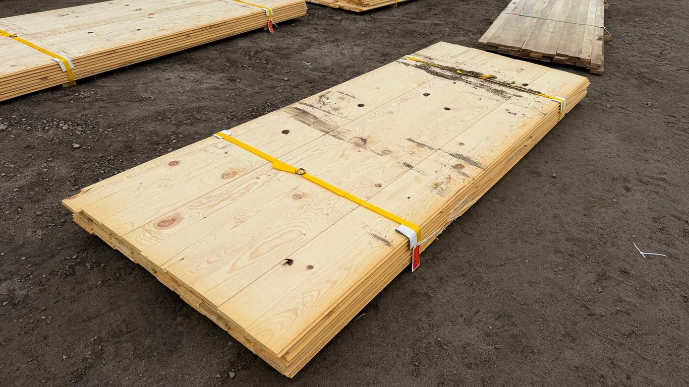 (72) 1 x 6 x 10' Kiln Dried Pine Tongue and Groove Boards