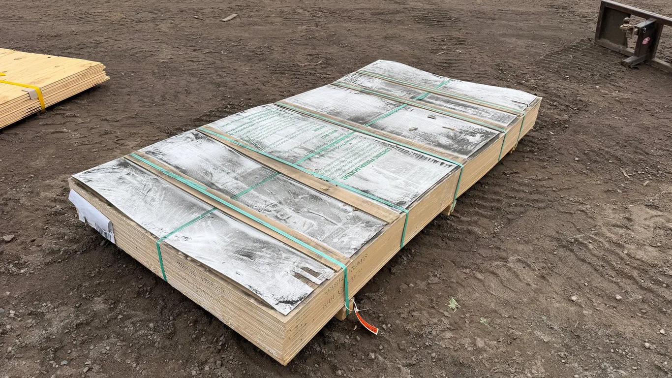 (31) 4' x 8' x 1/2" Sheets of MDF Plywood