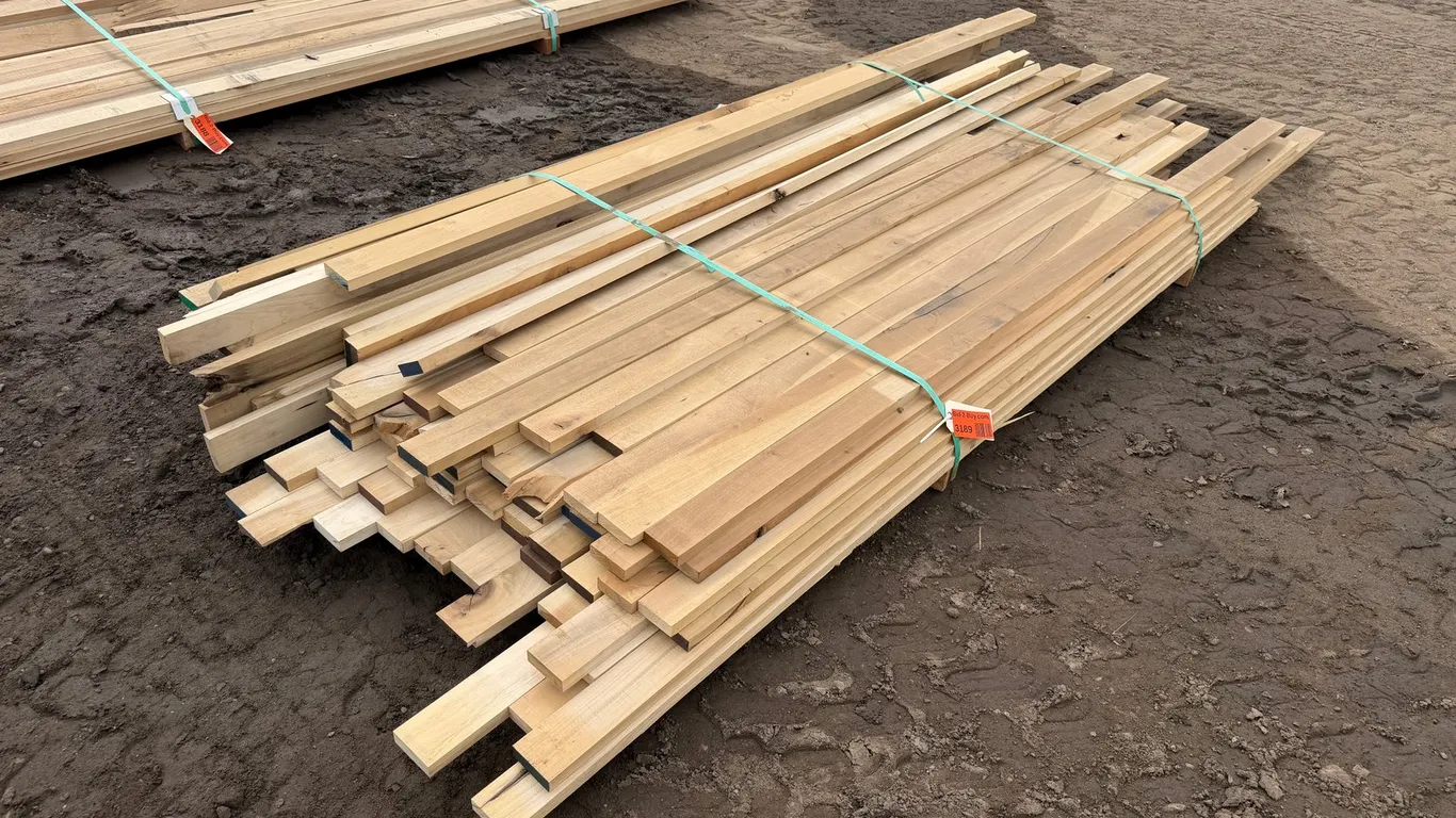 (89) 5/4" x 6" Poplar Boards of Assorted Lengths