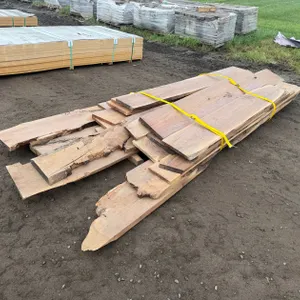 (23) Kiln Dried Live-Edge Black Walnut Boards