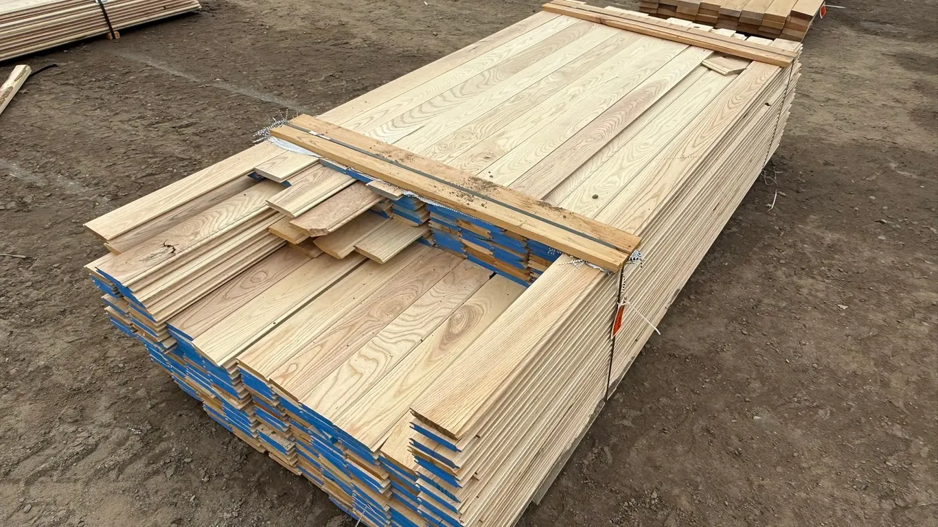 (279) 1/2" x 4-1/2" Ash Paneling