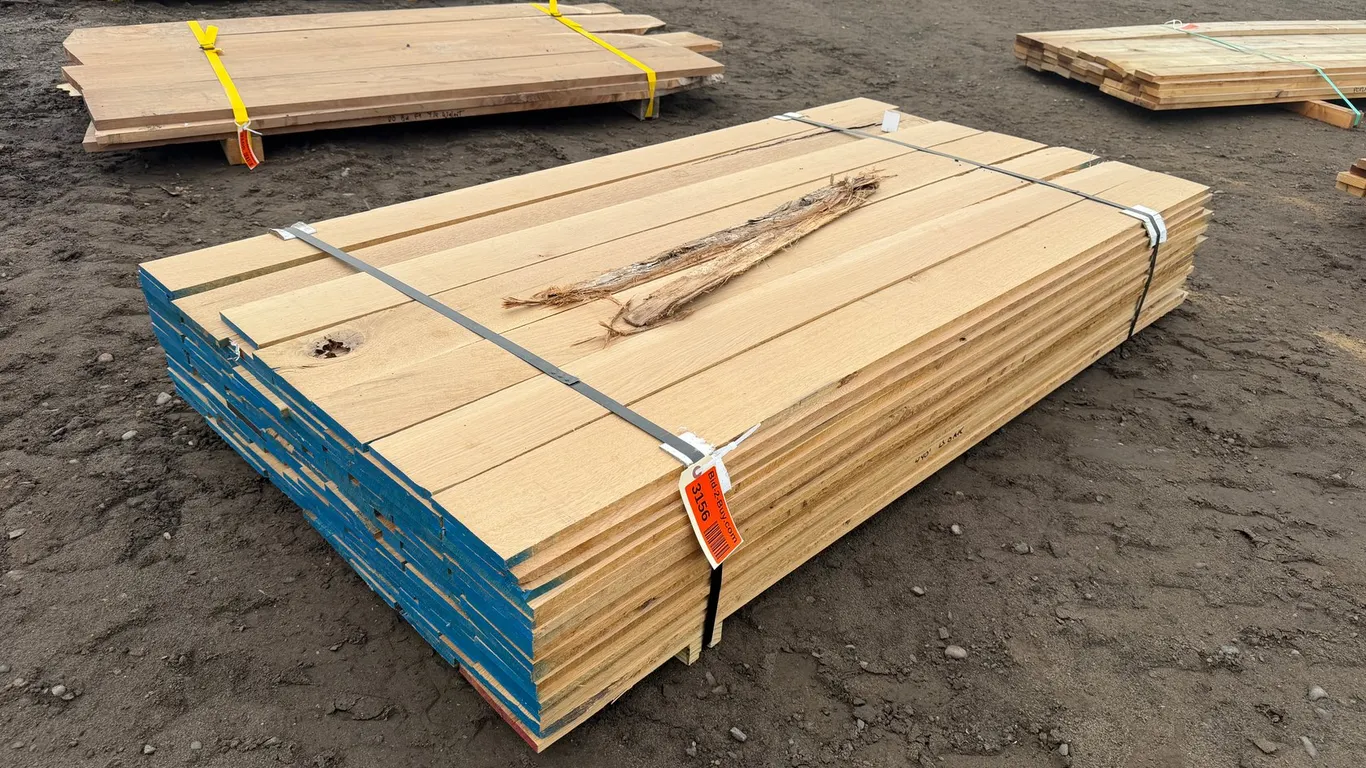 440 BF Kiln Dried White Oak Rift Sawn Boards