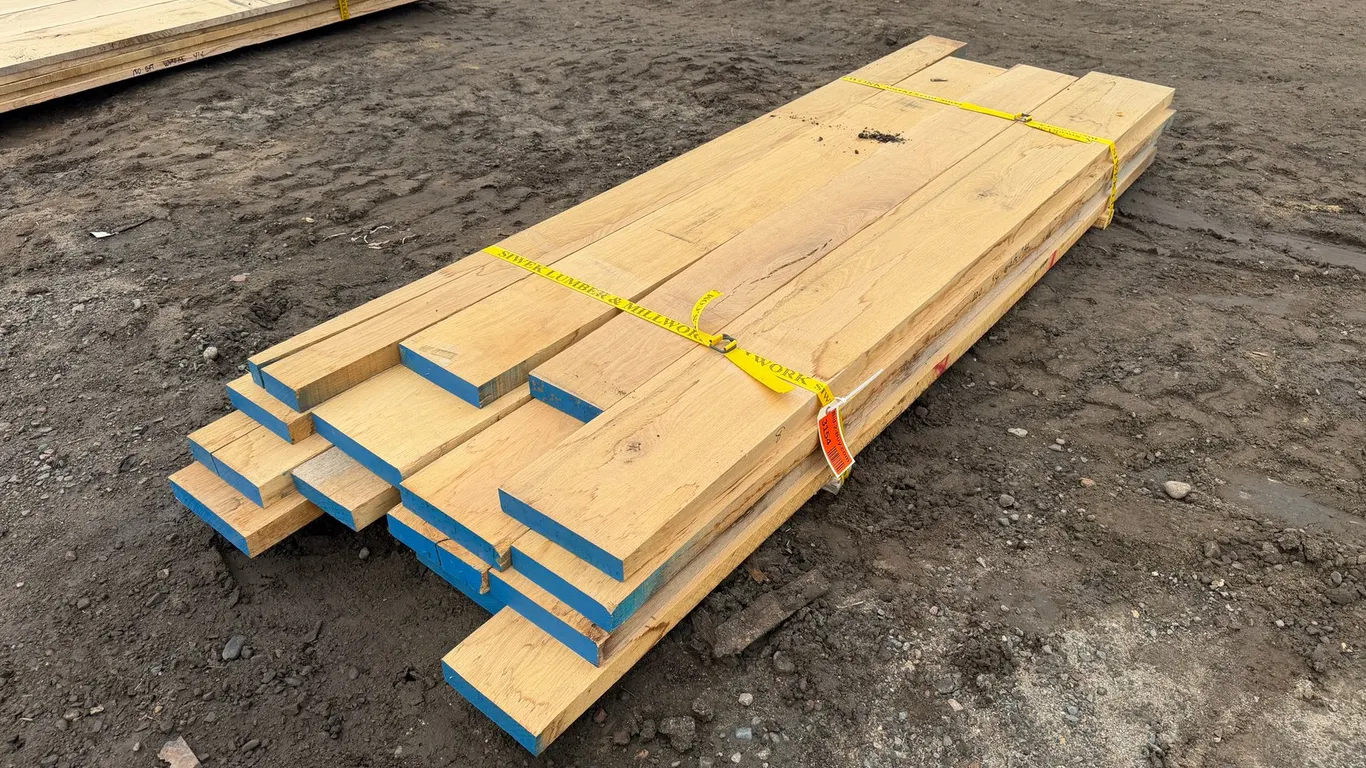 220 BF of Kiln Dried White Oak Boards