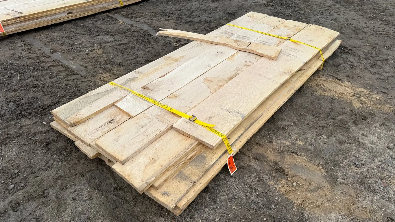180 BF of Kiln Dried White Oak Boards