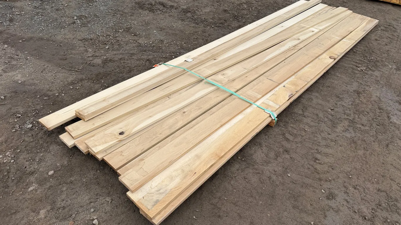 (13) 1 x 5 x 14' Kiln Dried Poplar Boards
