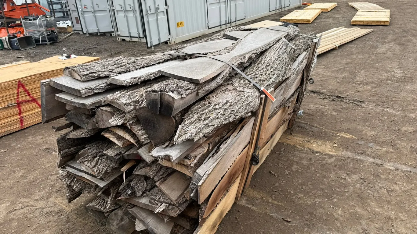 Slab Wood Bundle with Approx. (79) Pieces