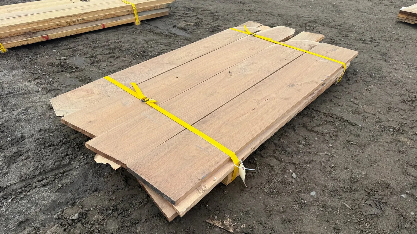 80 BF Kiln Dried Black Walnut Boards