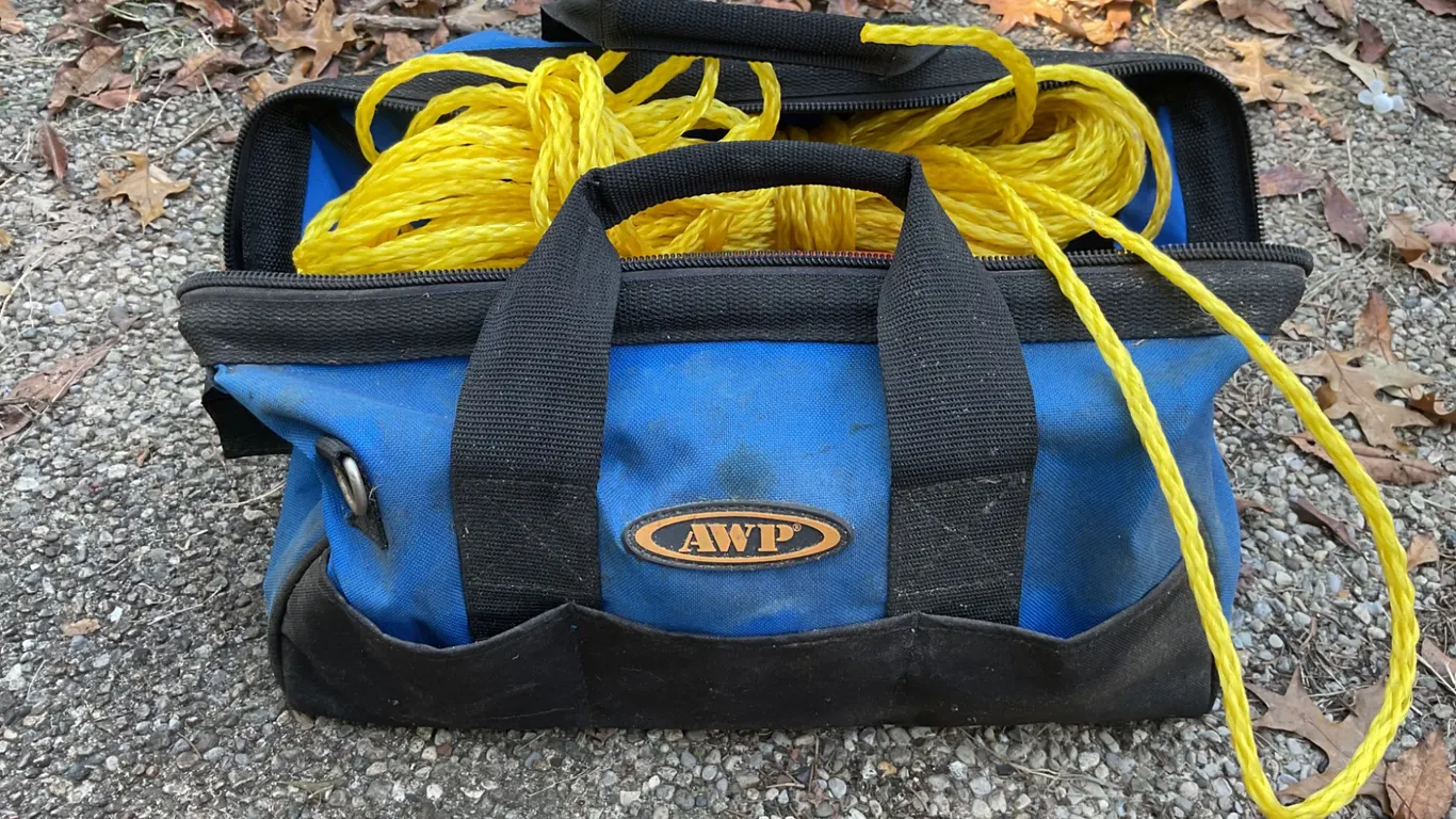 AWP Tool Bag with Assorted Tools and Accessories