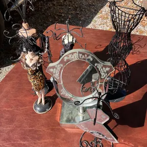 Decorative Jewelry Stands and Vanity Mirror