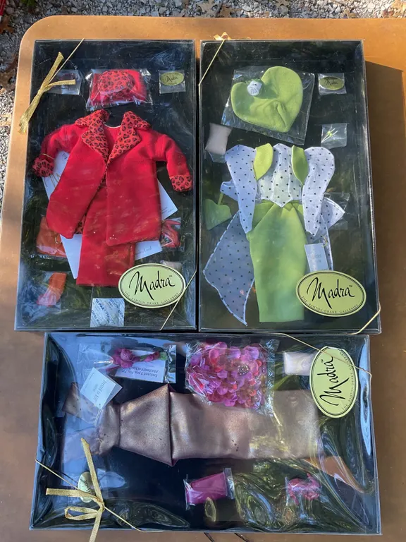 Three Madra Doll Clothing Sets from Tonner Doll Company