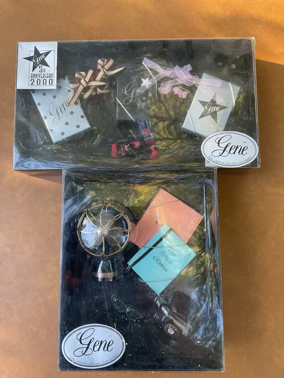Gene Collectible Doll Accessories from 2000, Boxed Sets