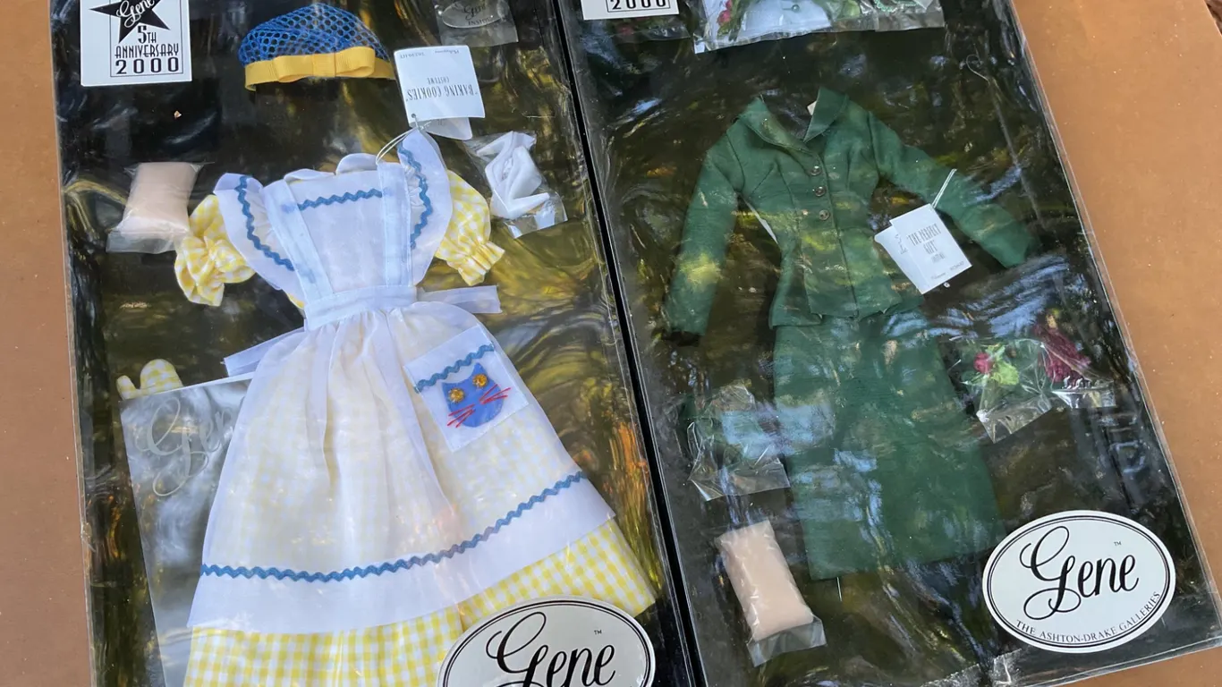 Gene Doll Outfits in Original Packaging