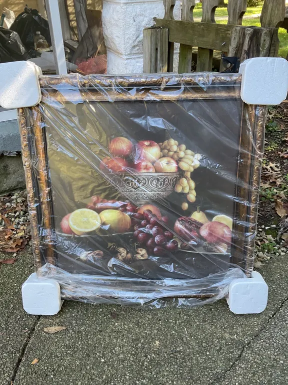 Celebrating Home Direct Framed Still Life Artwork With Fruit Motif