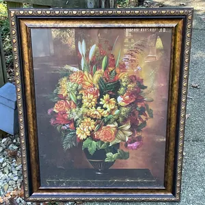Framed Floral Still Life Print by Celebrating Home