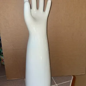Vintage porcelain glove mold-XL