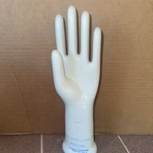 Vintage porcelain glove mold