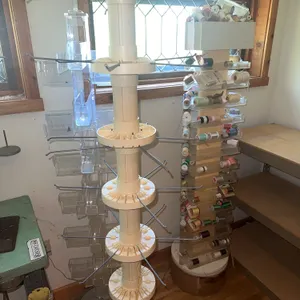 Thread storage – rotating-3 towers