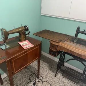 2 antique sewing machines-Free Westinghouse etc