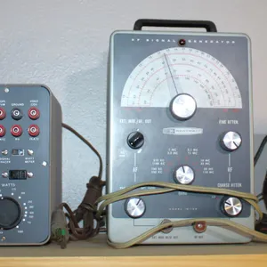 Knight Signal Tracer, Heathkit RF Generator, RCA VOM