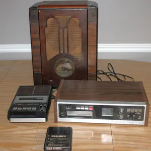 Dyn DS-835 8-Track, Sears Cassette, Radio Speaker