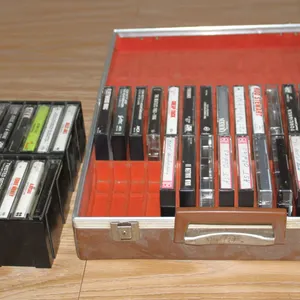Music Cassettes With Storage Case