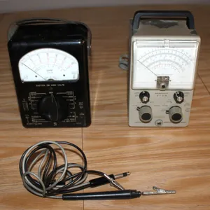 Simpson Model 630 & Heathkit IM-18 Multimeters