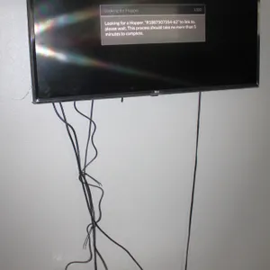 LG LED TV with Panasonic Blu-ray Player
