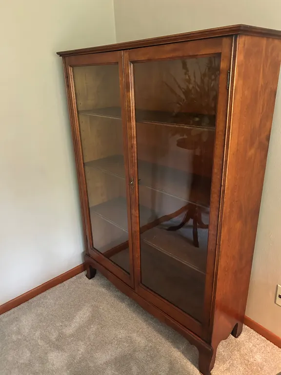 Cabinet with Glass Doors