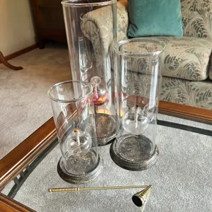 Glass Oil Lanterns