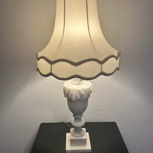 White Marble Lamp