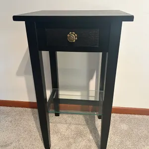 Black Side Table