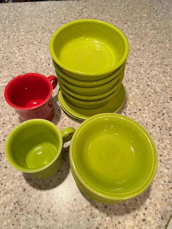 Assorted Fiesta Ware