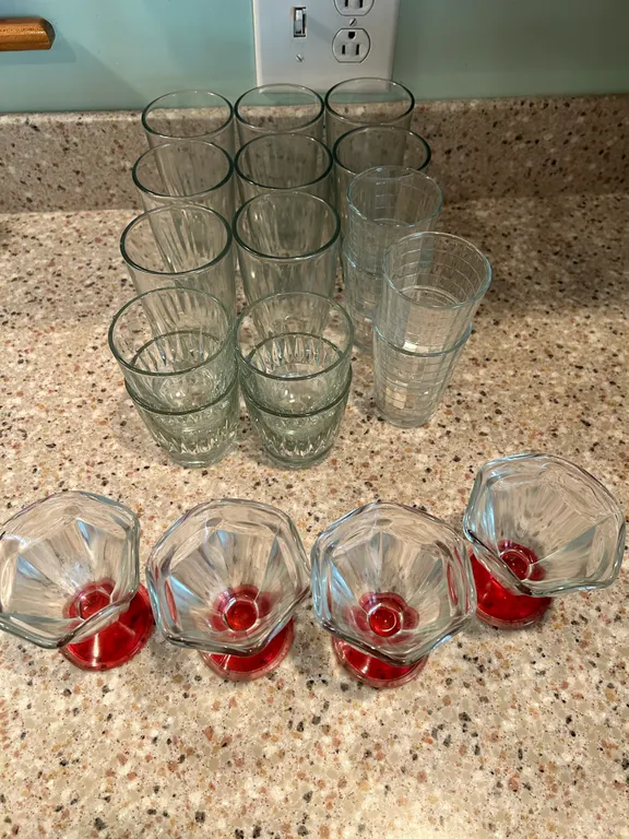 Assorted Glassware