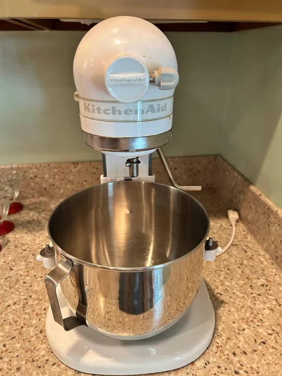Kitchen Aid Mixer and Food Grinder Attachment