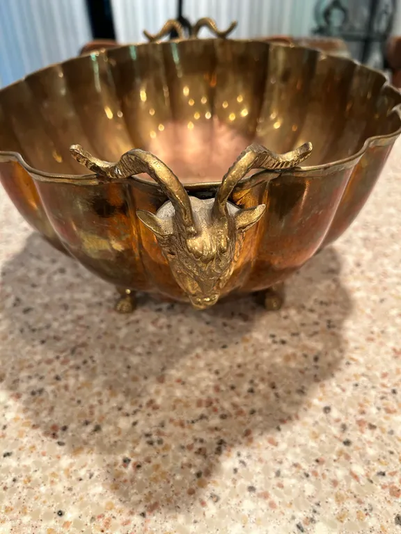Metal Decor Bowl