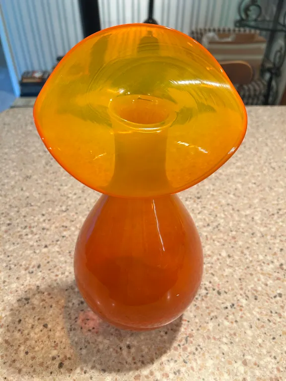 Orange Vase